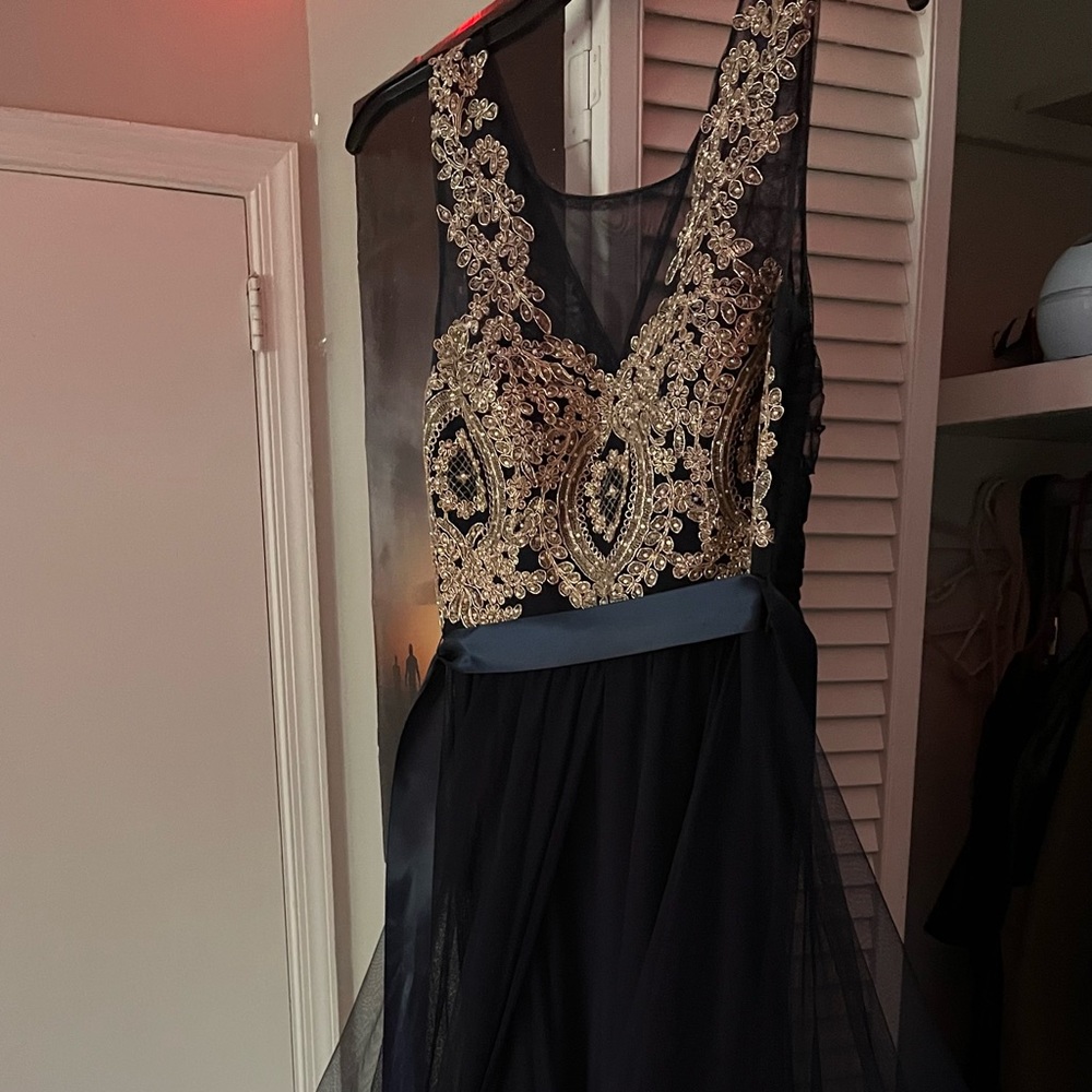Prom Dress!! Blue gown